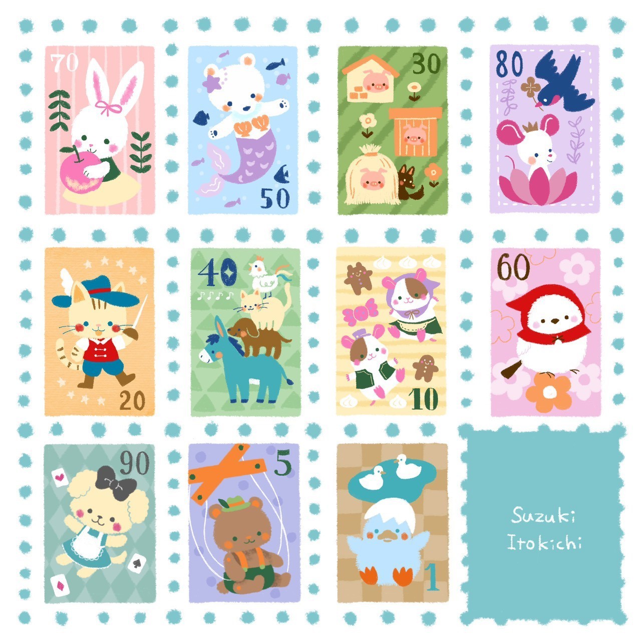 切手特集：みんな大好き！話題のキャラクター切手大集合 | 日本郵便株式会社