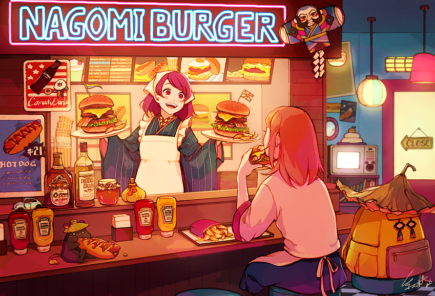 Nagomi Burger by 紅 木 春 ｜ CREATORS BANK(ク リ エ イ タ-ズ バ ン ク) .